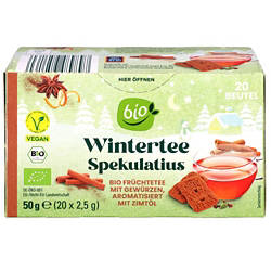 Bio-Wintertee 20 Beutel, Spekulatius