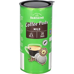 Kaffeepads 20 Stück, Milde Bohne