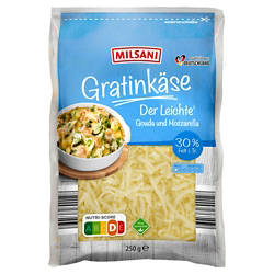 Reibekäse Leicht 250 g