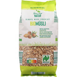 Bio-Dinkel-Crunchy Müsli 500 g