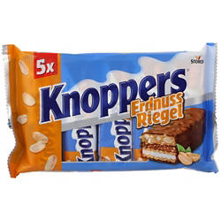 Knoppers Riegel 200 g, Erdnuss