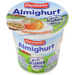 Almighurt 150 g, Pfirsich-Maracuja