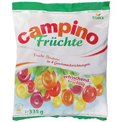 Bonbons 335 g, Campino Früchte