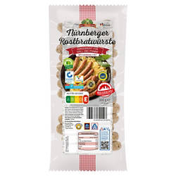 Nürnberger Rostbratwurst 300 g, Klassik
