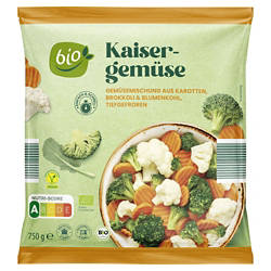 Bio-Gemüsesortiment 750 g, Kaisergemüse
