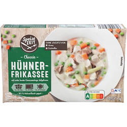 Hühnerfrikassee 450 g, Curry