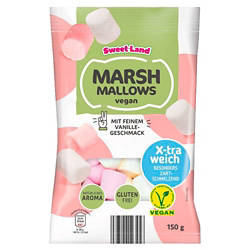 Vegane Fruchtgummis 150 g, Vegane Marsh Mallows