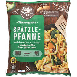 Pfannengerichte 0,75 kg, Spätzlepfanne