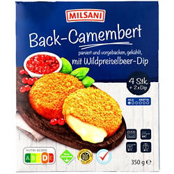Back-Camembert mit Wildpreiselbeer Dip 350 g