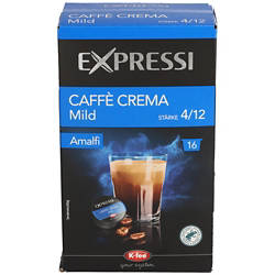 EXPRESSI Kaffeekapseln Lungo Amalfi 124,8 g