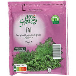 ALL SEASONS Kräuter, Dill 75 g