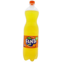 COCA COLA 1,25 l, Fanta Orange
