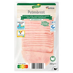 Aufschnitt-Spezialitäten 200 g, Putenbrust