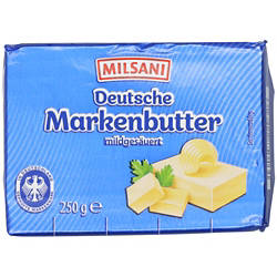 MILSANI Deutsche Markenbutter 250 g