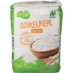 Bio-Dinkelmehl 1 kg, T1050