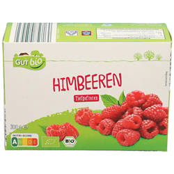 Bio-Obst-Sortiment 300 g, Himbeeren