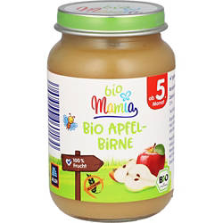 Bio-Früchte 190 g, Apfel-Birne