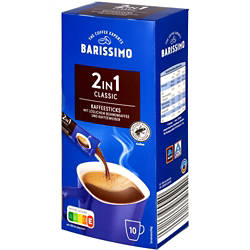 Kaffeesticks 140 g, 2in1