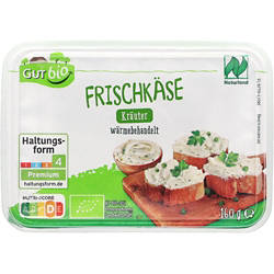 Bio-Frischkäse 160 g, Kräuter