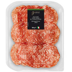 Italienische Salami Spezialitäten 100 g, Salame con Semi di Finocchio