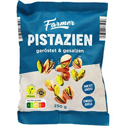Pistazien 250 g, geröstet und gesalzen
