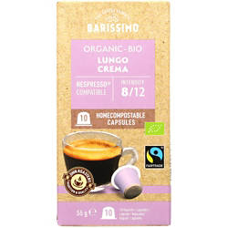 Bio Kaffeekapseln Lungo Crema 10
