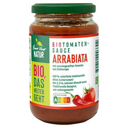 Bio-Tomatensauce 325 ml, Arrabiata
