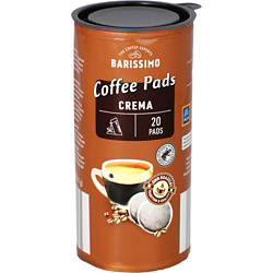 Kaffeepads Crema, 20 Stück