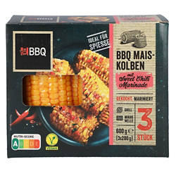 Marinierter Grillmais 60 g, Sweet Chili