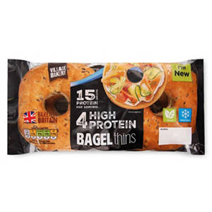 High Protein Bagel Thins
