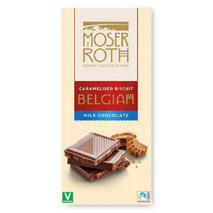 Milk Chocolate Belgian Caramelised Biscuit Bars