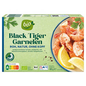 Bio-Garnelen 180 g, Black Tiger