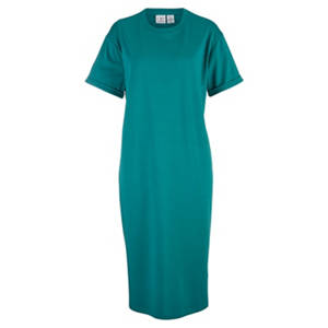 Damen Kleid, Blaugrün, L 44/46