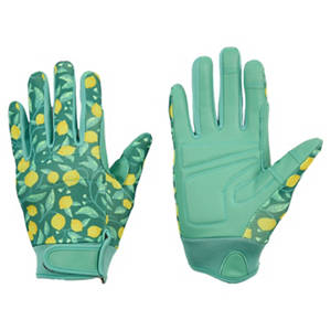 Touchscreen-Gartenhandschuhe, Zitrone, M/8