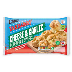 Garlic & Cheese Doughball Swirls