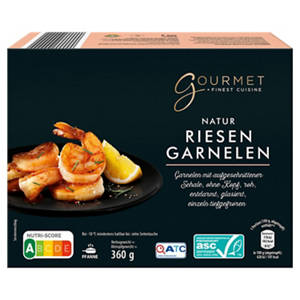 Riesengarnelen 360 g, Natur