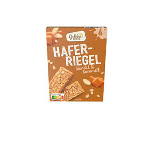 Haferriegel 140 g, Mandel & Karamell