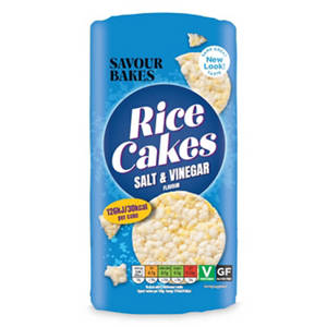 Salt & Vinegar Flavoured Rice Cakes
