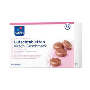 Halsschmerz Lutschtabletten 94 g, Kirsche