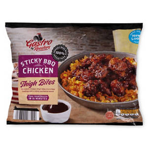 Sticky BBQ Chicken Thigh Bites