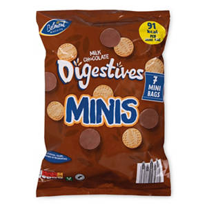 Milk Chocolate Digestives Minis 7 Pack