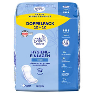Hygiene-Einlagen Doppelpack 24 Stück, Extra
