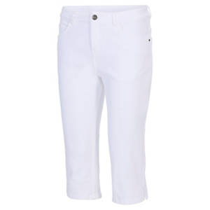 Damen Capri-Jeans, Weiß, 36