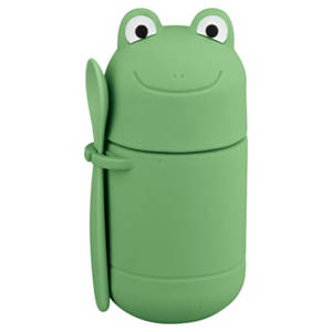 Design-Snack- und Trinkutensilien, Behälter Frosch
