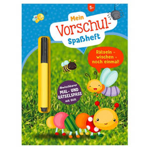 Lern-, Spaß- und Rätselbuch, Vorschulspaß