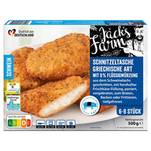 Schnitzelsortiment 500 g, Griechische Art