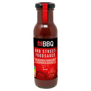 Streetfoodsaucen 230 ml, Jalapeno-Tomate-Paprika