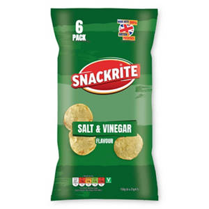 Salt & Vinegar Crisps 6 Pack