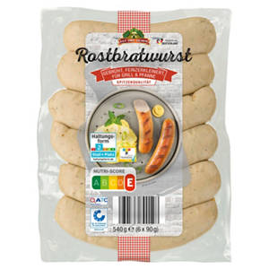 Rostbratwurst 0,54 kg