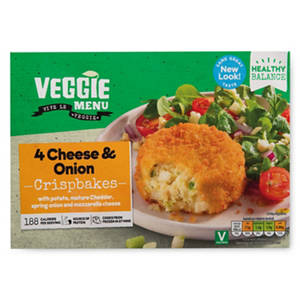 Cheese & Onion Crispbakes 4 Pack